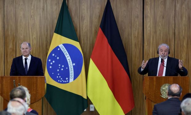 Presidente concedeu entrevista coletiva após encontro com chanceler da Alemanha. (foto - Ueslei Marcelinho/Reuters)