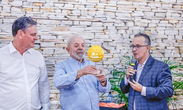 Reunião foi articulada pelo ministro Carlos Fávaro para reaproximar empresários do agronegócio com o presidente. (Foto - Ricardo Stuckert)