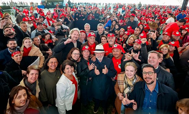 No Paraná, Lula participa da criação de assentamento que beneficia 450 famílias. (Foto - Ricardo Stuckert)