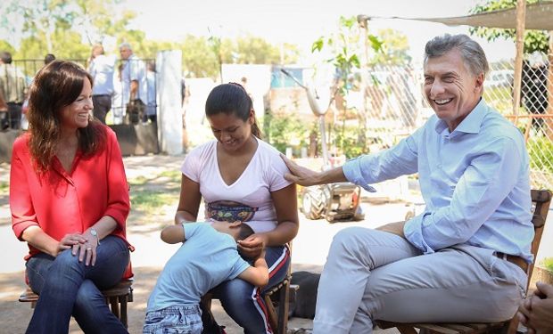 Macri estuvo acompañado por la ministra de Salud y Desarrollo Social, Carolina Stanley.