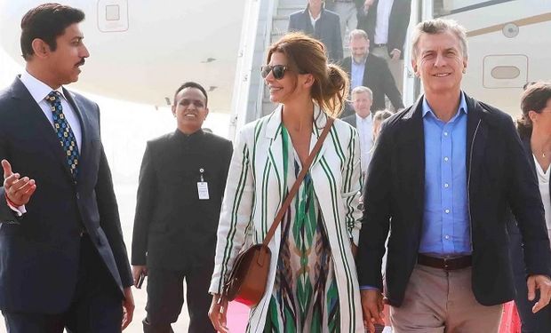 Macri participa de la gira asiática acompañado por Juliana Awada.