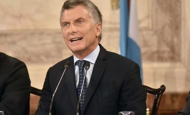 Macri ante la Asamblea Legislativa.