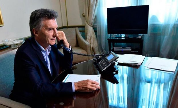 El Presidente de la Nación, Mauricio Macri, se dirigió al Presidente de CRA, Dardo Chiesa, y a los productores que asistieron a ArgenCarne.