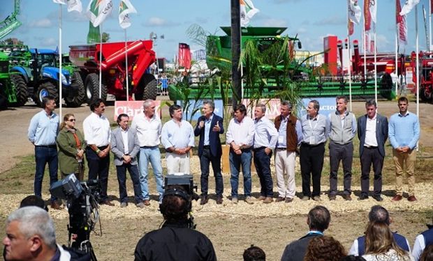 Macri en Expoagro.