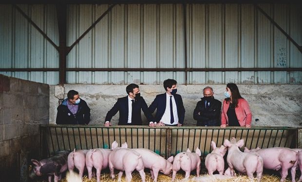 El presidente de Francia envió un mensaje a productores agropecuarios: "Gracias por alimentarnos"