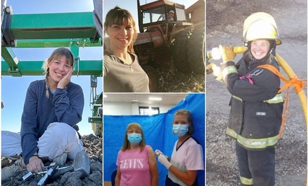 La conmovedora historia de Magda: de periodista a enfermera por su padre, se hizo cargo del campo a la fuerza, fue bombera y terminó en Australia