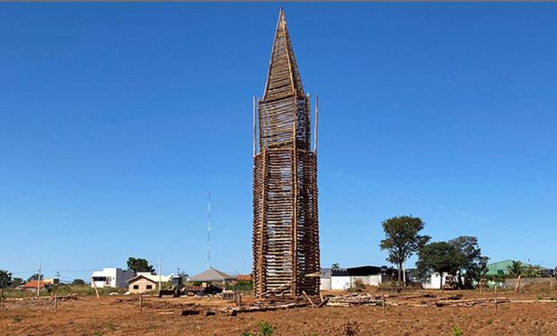 Pontal do Araguaia apresenta candidata a maior fogueira de São João do mundo