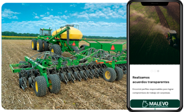 Fue contratista y creó una plataforma para ordenar el "caos" de la contratación de servicios del agro con un clic