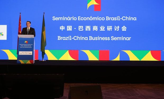 É frustrante abrir tantas oportunidades aqui na China e os empresários brasileiros não conseguirem pegar investimentos com juros dessa forma”, disse Fávaro. (foto - Mapa)