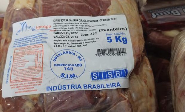 Charpe é o principal produto do frigorífico Lira, atualmente em abate-teste pós Sisbi. (foto - Mapa)