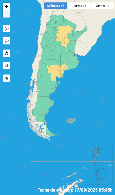 mapa alerta smn