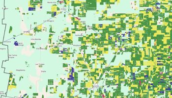 El mapa que usa el Gobierno para saber qué se produce en cada lote