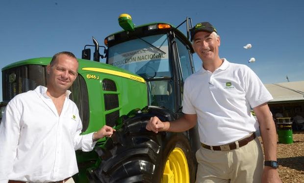 Gastón Trajtenberg, Presidente de John Deere Argentina y Fernán Zampiero, Gerente Comercial de John Deere Argentina.