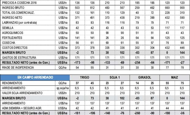 Fuente: Márgenes Agropecuarios