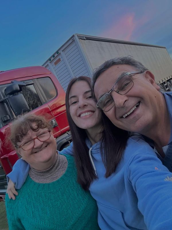 Marianela Gariboglio camionera