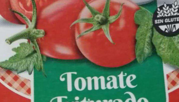 Emiten alerta por un tomate triturado de reconocida marca que estaría contaminado