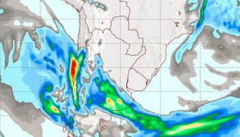 Lluvias que complican el sur de la región pampeana 