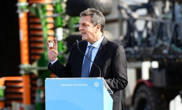 El mensaje de Massa al campo durante la inauguración de una planta procesadora de soja "verde"