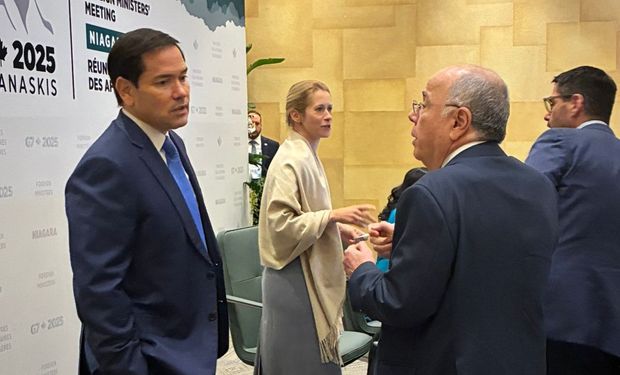 Mauro Vieira tratou do atual estágio das negociações bilaterais com os EUA, em conversa com o Secretário de Estado Marco Rubio. (Foto - Itamaraty)