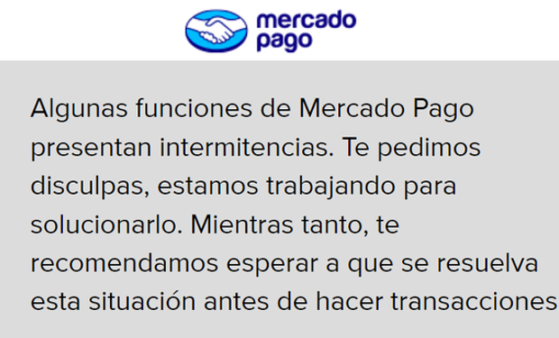 Mercado Pago y Mercado Libre caídos: qué se sabe del incidente