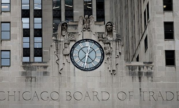 Bajas para la soja, el maíz y el trigo en Chicago.
