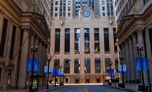 Chicago: leves bajas sobre el cierre de semana
