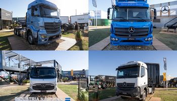 Con lanzamientos: así es la línea completa de camiones Mercedes-Benz, la marca que tiene más de 45 puntos estratégicos de atención en la Argentina