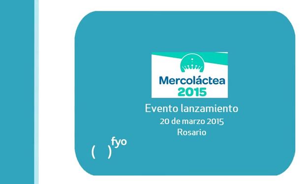 Mercoláctea será desde el jueves 2 al sábado 4 de julio.