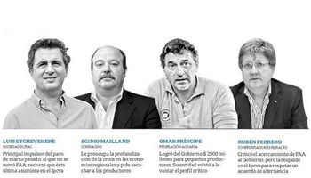 La crisis revive a la Mesa de Enlace