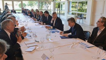 Macri recibió a la Mesa de las Carnes en Olivos