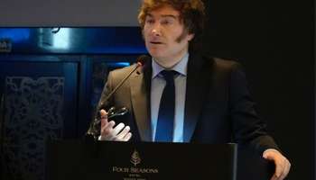 "De acá en adelante todas las noticias que va a dar la economía argentina son todas buenas", destacó Milei y dejó un mensaje a los empresarios