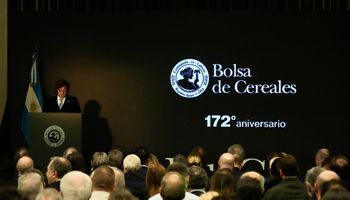 Milei y el anuncio de baja de reteciones: las frases más destacadas en la Bolsa de Cereales de Buenos Aires