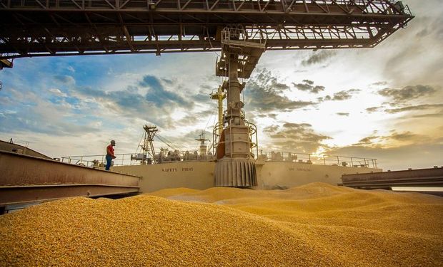 USDA reduziu estimativa sobre estoques de milho nos Estados Unidos. (foto - Portos Paraná)