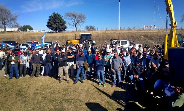 Productores en Piedras Moras, Córdoba. Foto: CRA.