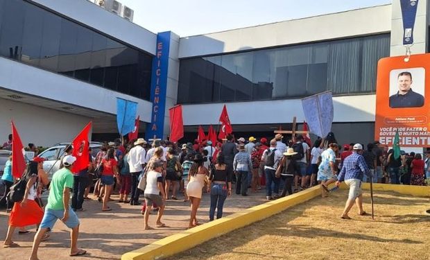 Trabalhadores rurais estão desde segunda-feira em Cuiabá, participando de diversas atividades na 3ª Semana da Resistência Camponesa