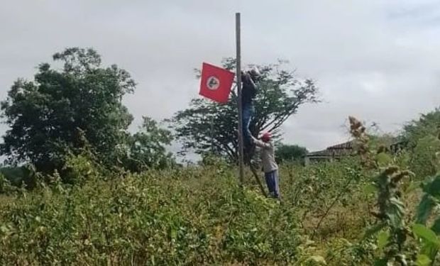 MST admite que 170 famílias invadiram a Fazenda Recreio na Chapada Diamantina. (foto - captura Instagram)