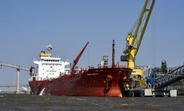 Esta terminal se suma a la que la compañía tiene en el puerto de Necochea y viene a maximizar las descargas. Foto: La Voz.