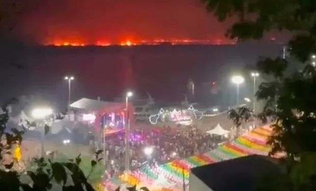 Suspeito de provocar “muralha de fogo” que viralizou em Festa Junina é multado em R$ 50 milhões