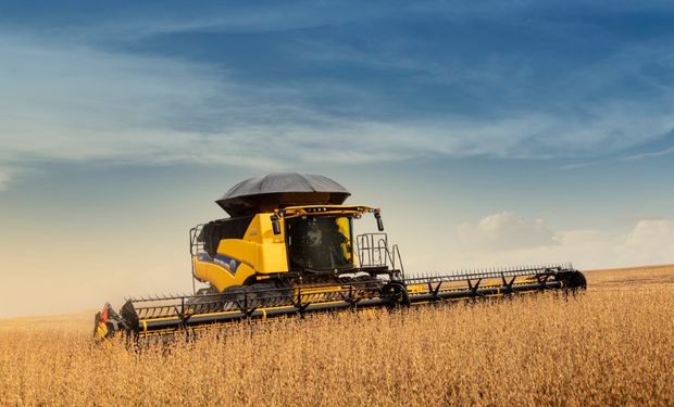 New Holland presenta en Expoagro 2023 una cosechadora que se destaca por la inteligencia artificial incorporada