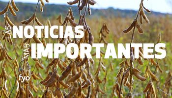 Temas del día: soja, girasol, lluvias, inundaciones, paro del campo