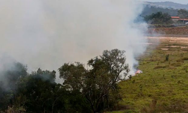 Incêndios: fumaça força pouso de avião do governador no PA e causa nuvem gigante e caos em Goiás