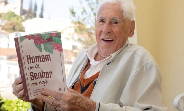 Em 2020 lançou o livro "Homem de Fé; Senhor em Café", onde conta sua experiência de venda de café brasileiro para o mundo. Foto: Ricardo Dias