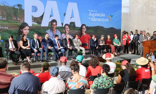 Com o anúncio, o orçamento total do PAA será de mais de R$ 900 milhões. (foto - Governo Federal)