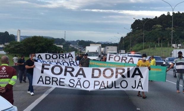 Con bajo impacto, comenzó la protesta de camioneros en Brasil