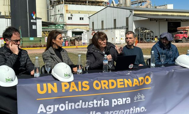 Bullrich visitó Bio4, habló de retenciones y prometió una serie de leyes para el sector agropecuario