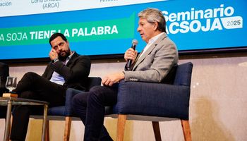 Pazo pidió mirar el precio de la soja pizarra del viernes y el precio de la soja pizarra de ayer, pero aumentó solo $21.000: también ratificó el final de las retenciones cero