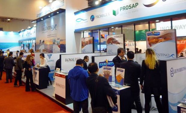 La delegación argentina amplió este año su presencia en la feria Fisheries and Seafood Expo, en la ciudad china de Qingdao.