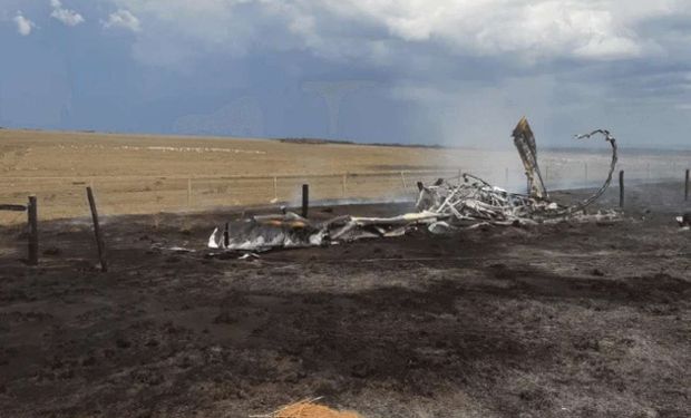 Ele estava sozinho a bordo. O acidente aconteceu no início da tarde do sábado (8).  (Foto SBT news)