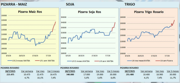 precios pizarra argentina