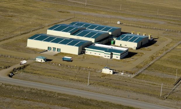 Planta de Tecnomyl en Río Grande, Tierra del Fuego.